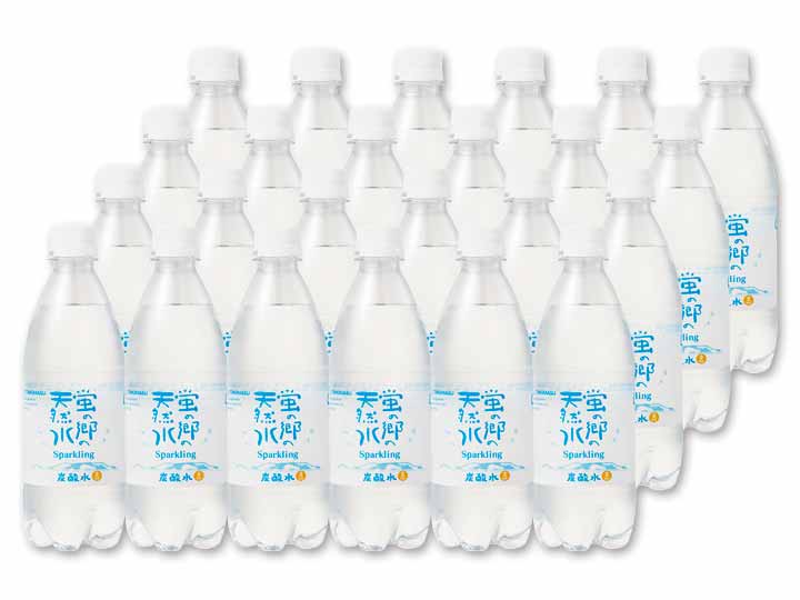 登録　箱売・蛍の郷の天然水（炭酸水）500ML×24本