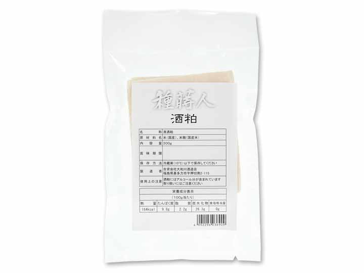 種蒔人　純米吟醸酒の酒粕（300G）