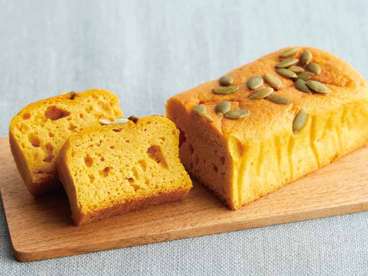有機かぼちゃのパウンドケーキ