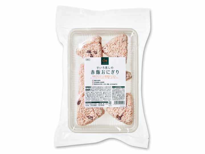 せいろ蒸しの赤飯おにぎり_2