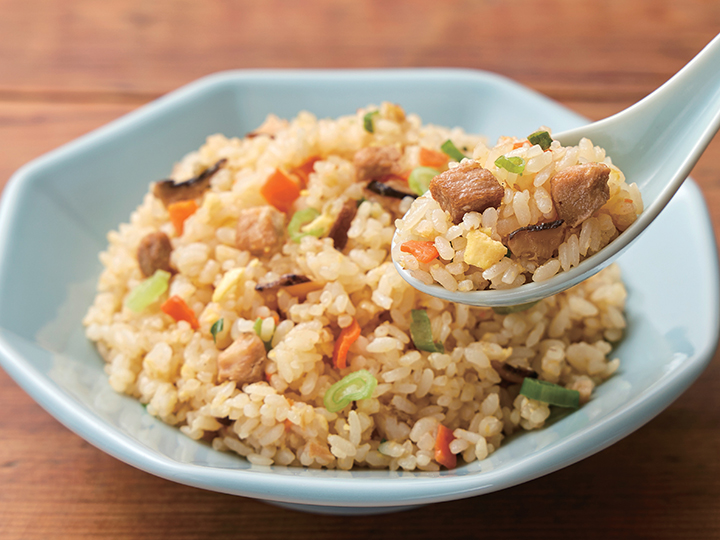 国産野菜と煮豚の直火炒めチャーハン_3