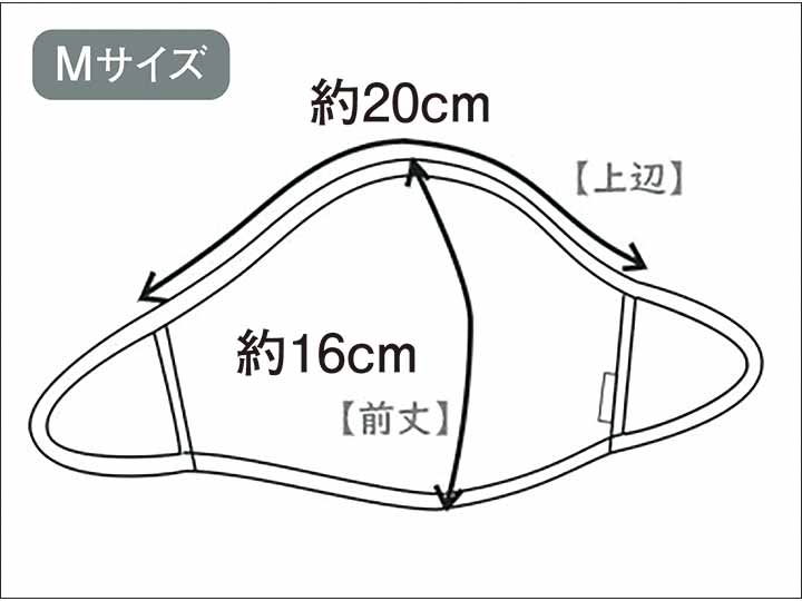 洗える高機能布マスク　5枚組_5