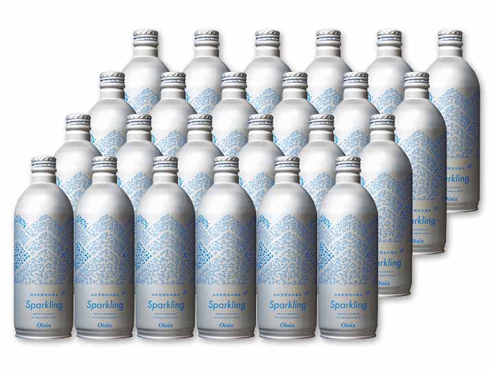 箱売・山の天然水の恵みスパークリング（炭酸水）24本