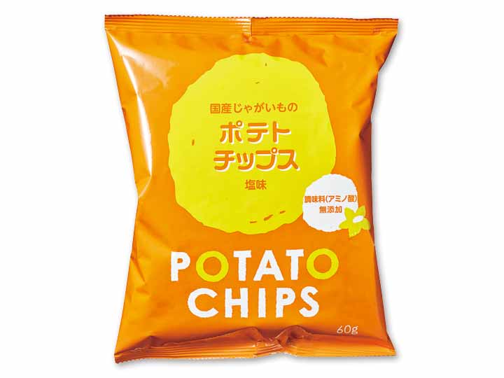 国産じゃがいものポテトチップス（しお味）_2