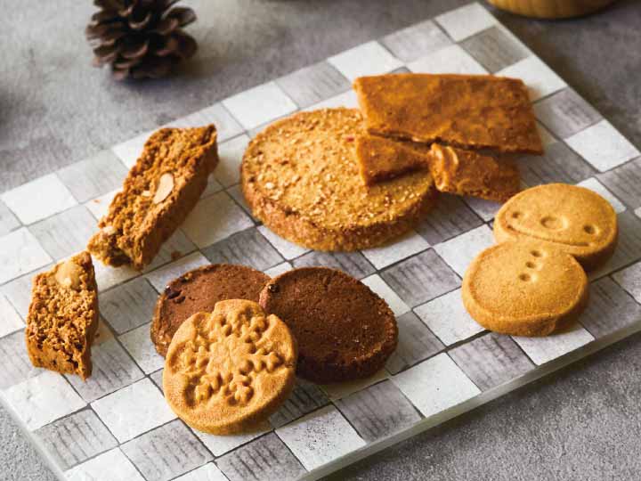 有機小麦使用　クリスマスはしっこｍｉｘクッキー