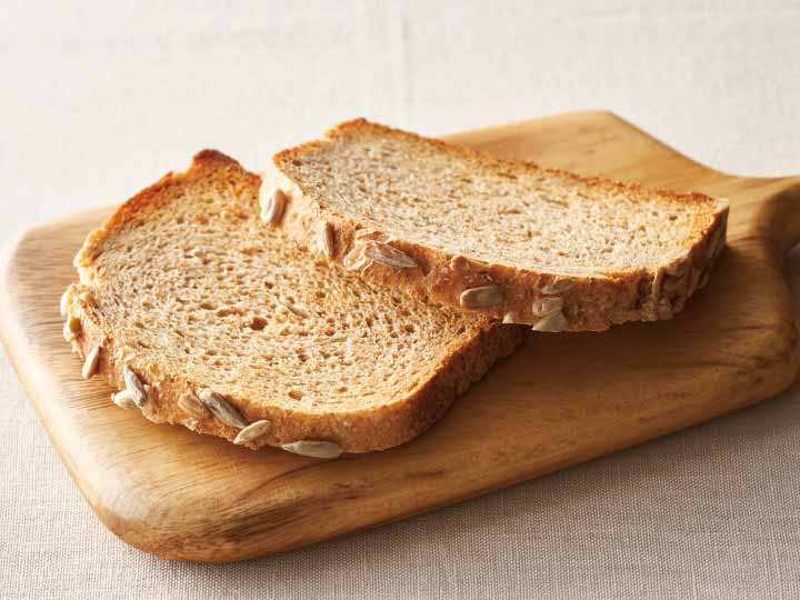 ザクセンの全粒粉とライ麦のブレッド（4枚入り）