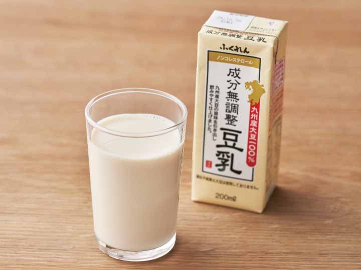 すっきり飲みやすい九州産大豆成分無調整豆乳200ML_2
