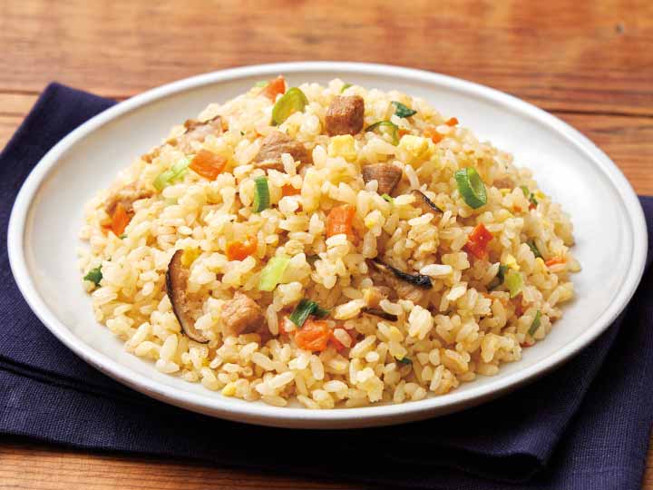 国産野菜と煮豚の直火炒めチャーハン