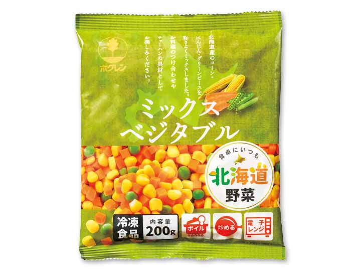 北海道産ミックスベジタブル（グリーンピース入り）
