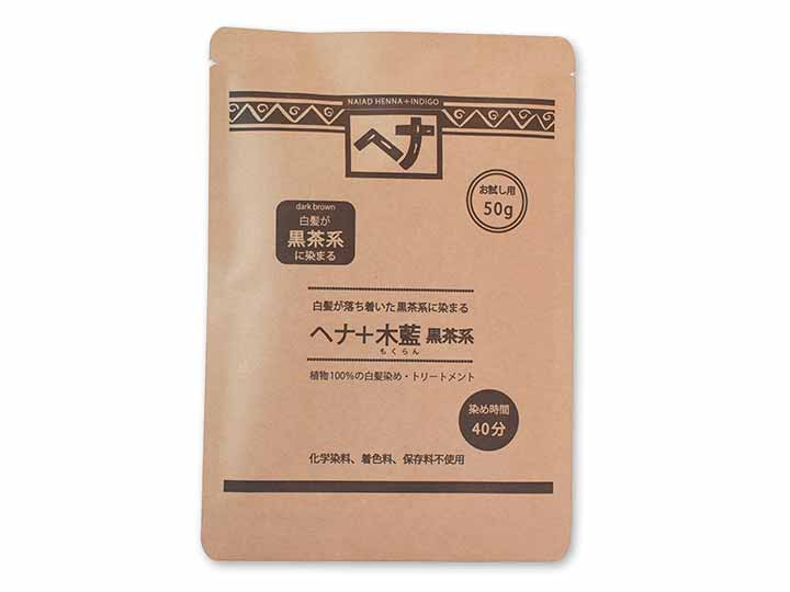 ヘナ 木藍 黒茶系 白髪染め 50g 有機野菜や自然食品の購入は大地を守る会のお買い物サイト