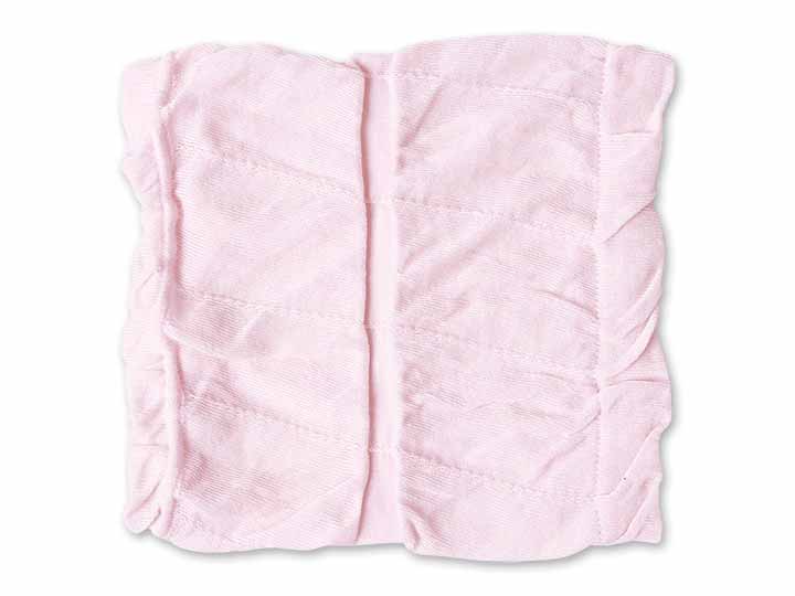 予約　日本製　シアバターなめらかネックウォーマー（ピンク）