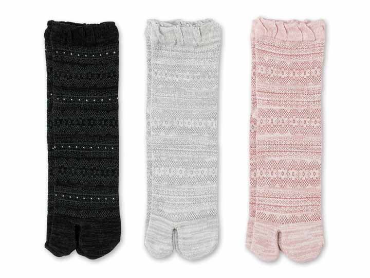 予約　日本製　やわらかコットンタビソックス