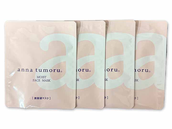 アンナトゥモール　モイストフェイスマスク（20ML×4コ組）
