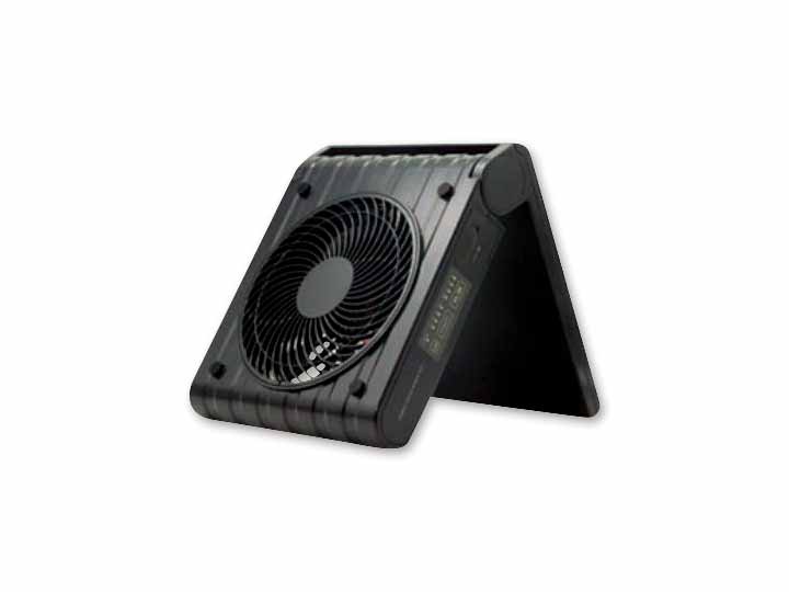 モバイルソーラーパワーファン　ブラック　ＡＰＪ500