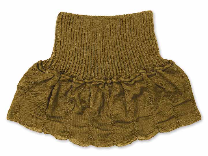 予約　しっとりシルクネックカバー（オリーブ）