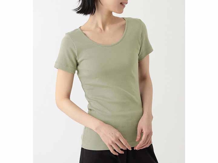 予約　ＯＣベーシッククルーネックＴシャツ　セージ　Ｍ