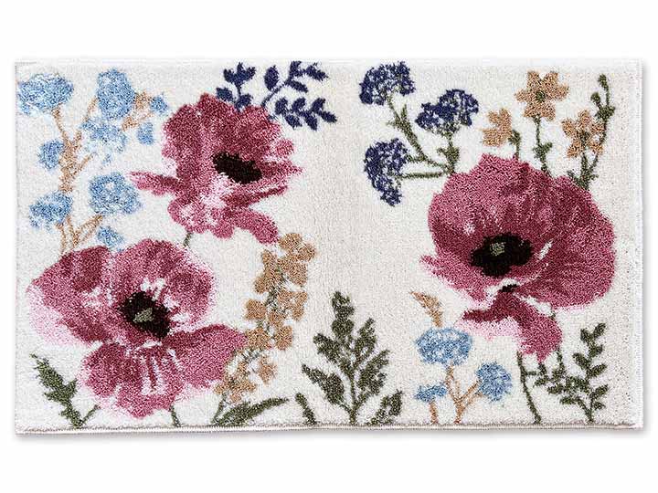 予約　洗えるコーナー吸着玄関マット　セレーナ　45×75