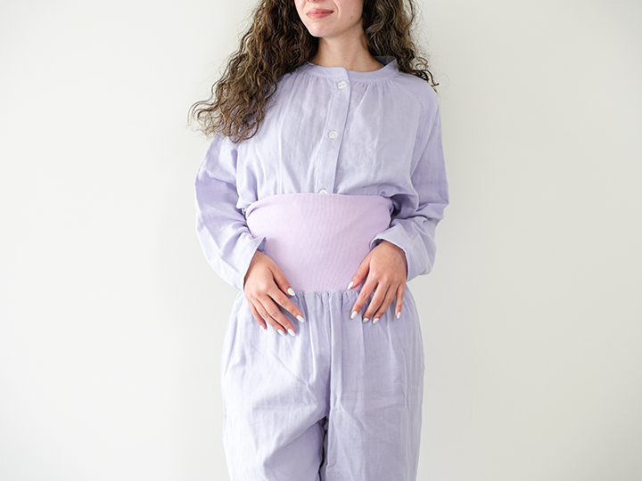 予約　着る保湿クリーム×ＴＥＲＡＸ　パジャマ　レディース　パープル　Ｍ_4