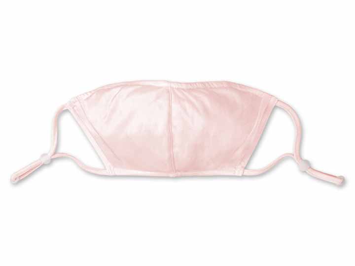 予約　シルクおやすみマスク　ピンク