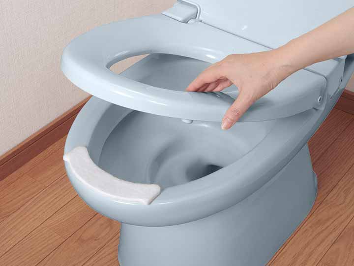 予約 おしっこ吸う〜パット(便器のすき間シート) 30コ入_2