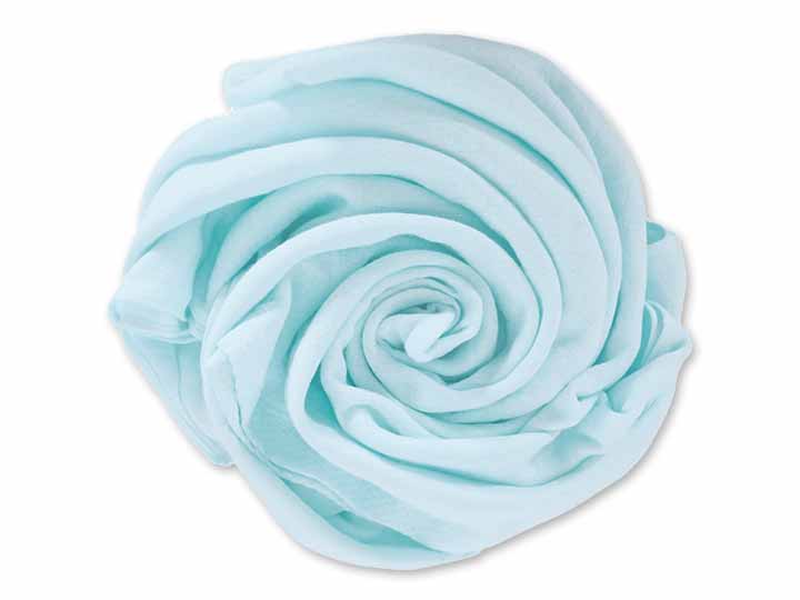 予約　やわらか〜いガーゼの大判バスタオル（水色）