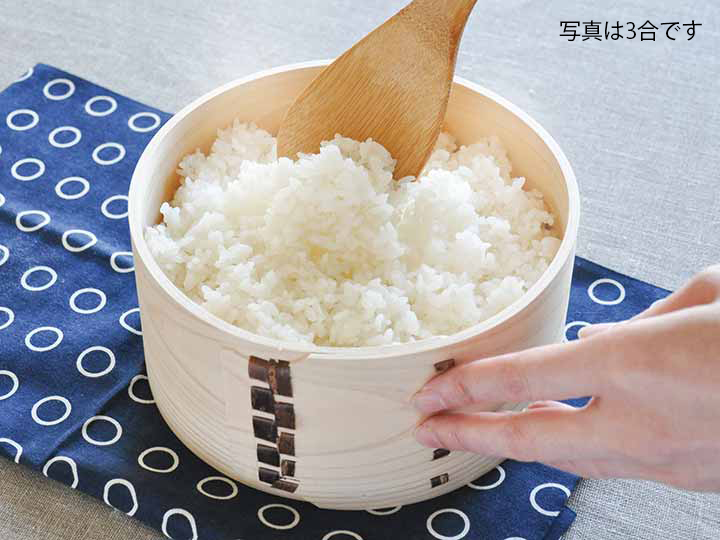 予約 国産ひのきの曲げわっぱおひつ5合 | 有機野菜や自然食品の購入は