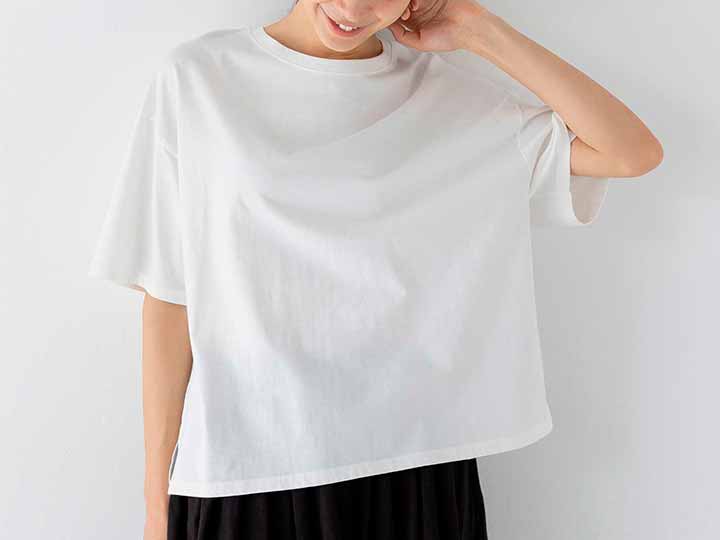 予約　ＯＣリラックスビッグＴシャツ　エコホワイト・Ｍ_2