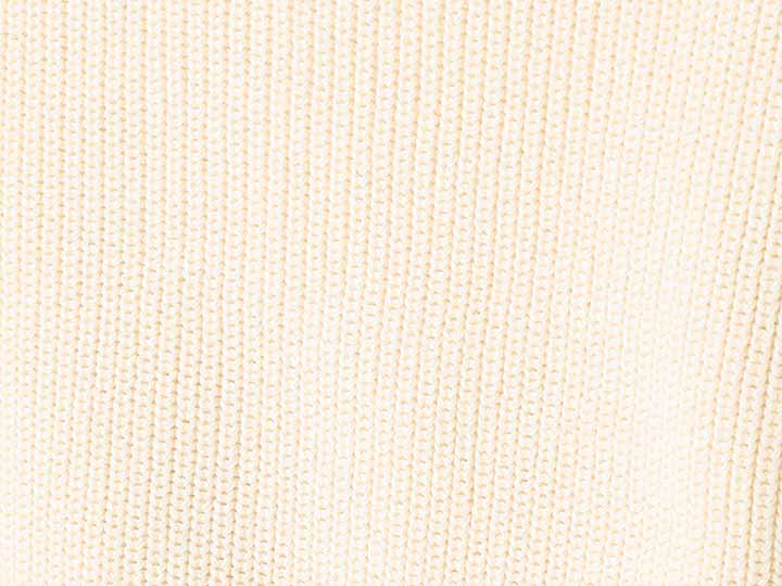 予約　ＯＣ　ニット　片畦コクーンカーディガン・生成り・Ｍ_2