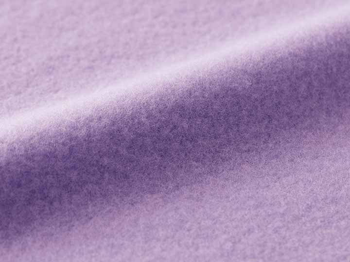 予約　裏起毛刺繍入り長袖ポロシャツ（ラベンダー）ＬＬ_3