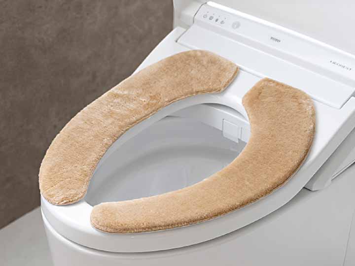 予約　すごふわ便座クッション　ベージュ_2