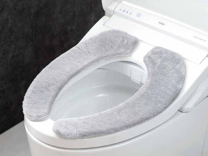 予約　すごふわ便座クッション　グレー_2