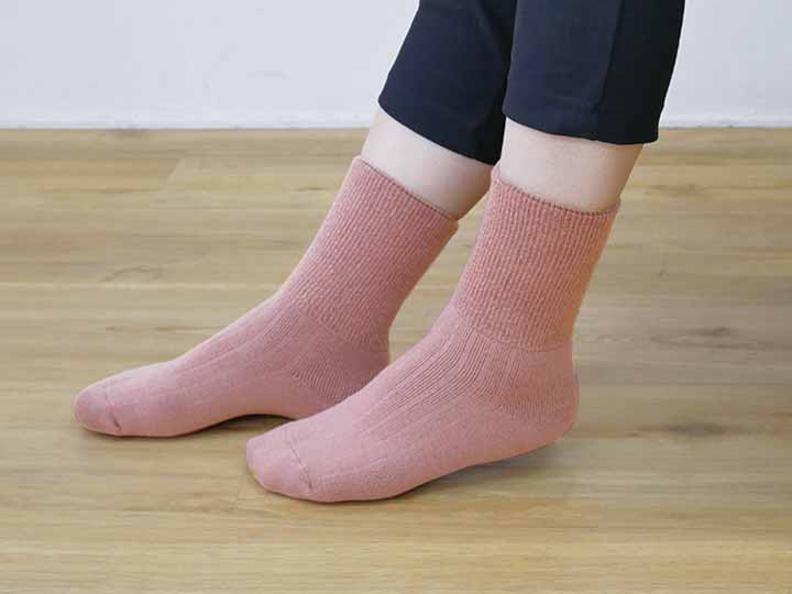吸湿発熱暖かソックス　3色組_2