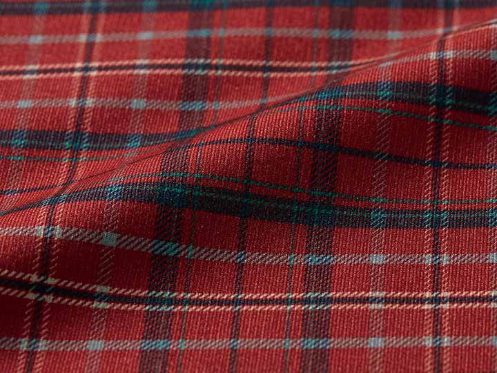 予約　軽くてあったかチュニックエプロン（レッドチェック）Ｍ−Ｌ_5