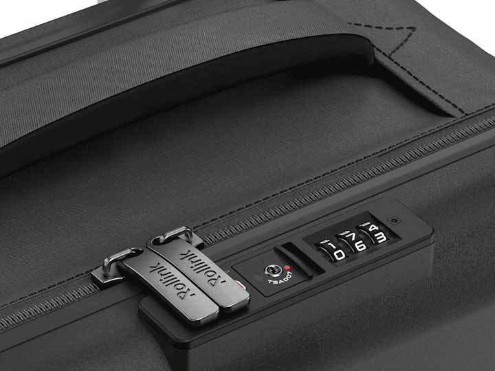 Ｒｏｌｌｉｎｋ　Ｆｌｅｘ　360　ぺったんこスーツケース　39Ｌ　ブラック_5