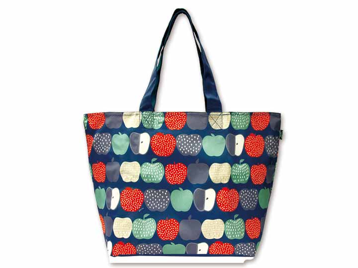 予約　ショッピングバッグ（簡易保冷機能付）りんご堀内映子