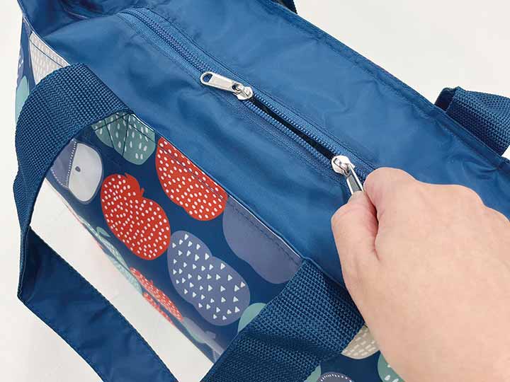 予約　ショッピングバッグ（簡易保冷機能付）りんご堀内映子_5