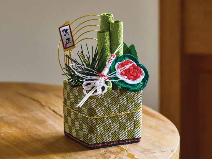 国産手作り 縁起尽くし門松飾り(1コ)_2