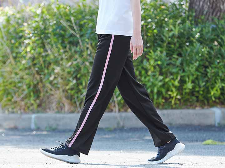 予約　サイドラインウォーキングパンツ（ブラック）3Ｌ_2