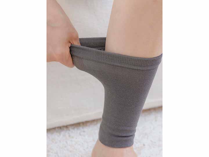 予約 カポック混ウォーマー(手首・足首用)_3