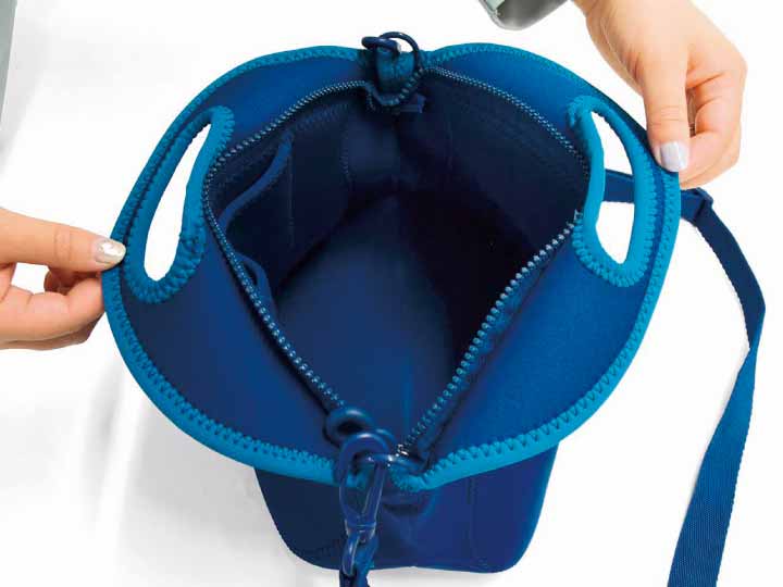 予約　ＢＵＩＬＴ　洗える2ＷＡＹショルダー　レリッシュバッグ　セレスティアブルー_2