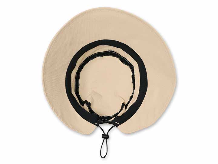 予約 ドローコードボンネットハット ベージュ_2