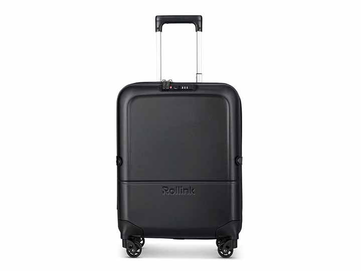 Rollink Flex LIGHT ぺったんこスーツケース 40L ブラック_2