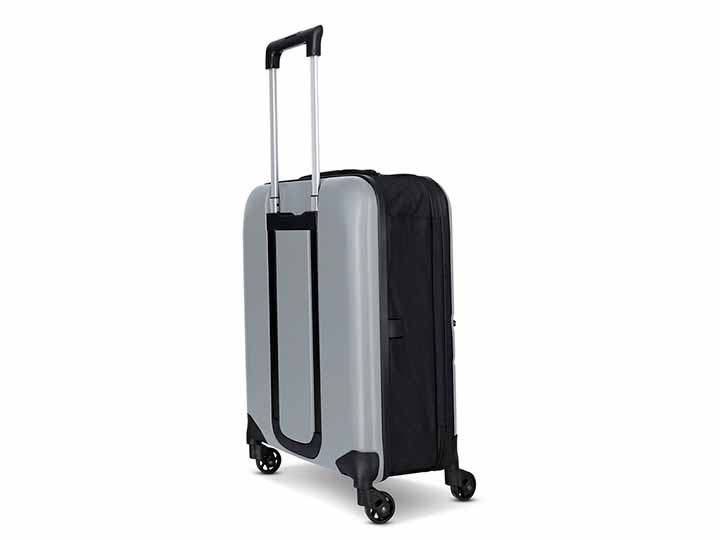 Ｒｏｌｌｉｎｋ　Ｆｌｅｘ　ＬＩＧＨＴ　ぺったんこスーツケース　40Ｌ　グレー_4
