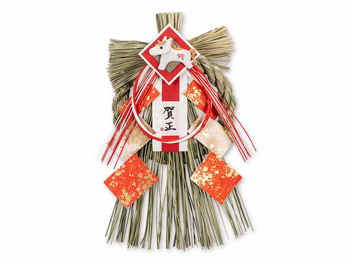 予約　迎春玄関飾り（干支芽依飾り）