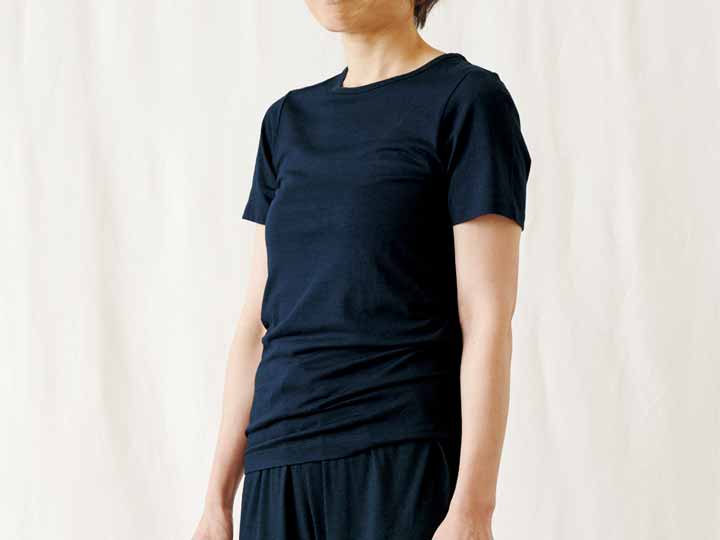 予約　ＴＡＫＥＦＵ　さらりＴシャツ　ダークネイビー　ＬＬ_2