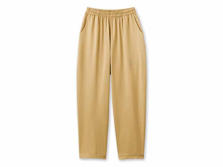 予約　裏起毛ゆるり楽ちんパンツ（キャメル）3Ｌ