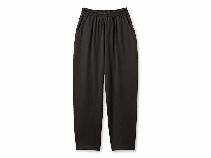 予約　裏起毛ゆるり楽ちんパンツ（ブラック）3Ｌ