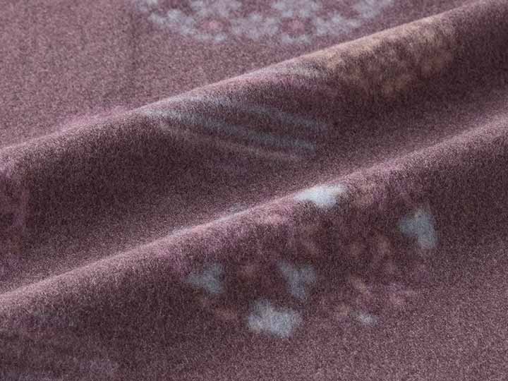 予約 和柄ロング丈かっぽう着(まり柄ワイン)M−L_5