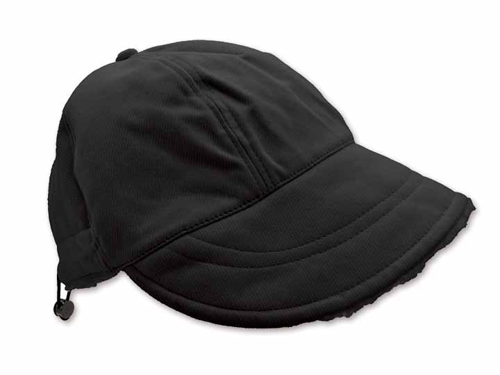 予約　裏ボアリバーシブルキャスケット　ブラック