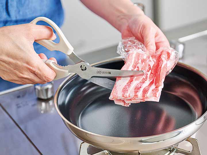 予約 調理のミカタ キッチンバサミ_3